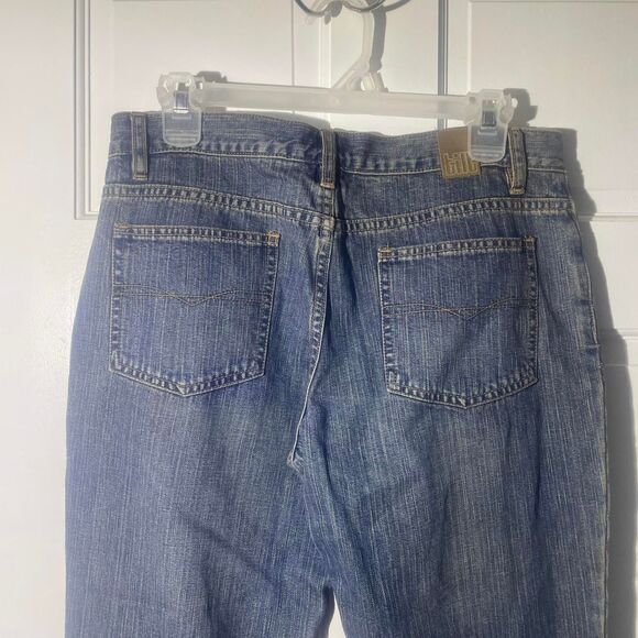 Vintage Tilt Y2K Jeans Mid Wash Bootcut Flare Denim Retro Blue - Picture 6 of 8